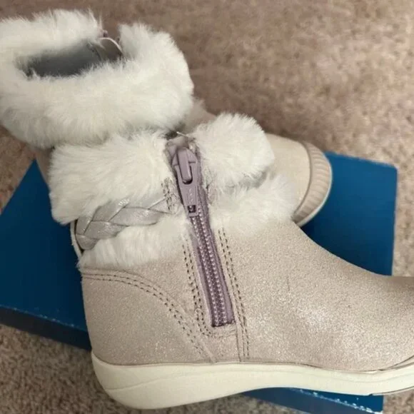 Stride Rite toddler girl Boot Size9W - Picture 5 of 8